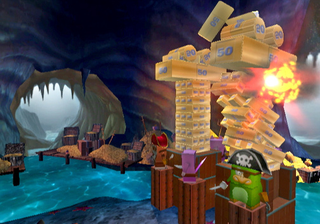 Illustration for article titled Boom Blox Bash Party Preview: Slingshots Ahoy